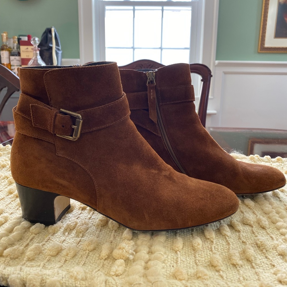 LK Bennett Suede Ankle Boots